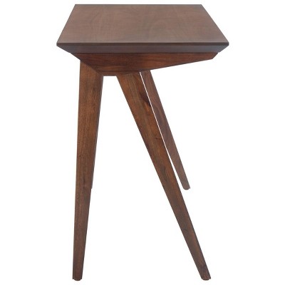 Asymmetrical A-Frame Walnut Writing Desk - 46"