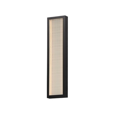 ET2 Lighting Highlander 1 - Light Vanity in  Black