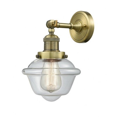 Oxford - 1 Light Wall Sconce In Traditional Style-12 Inches Tall and 7.5 Inches Wide