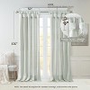 KWPZQEB Blackout Curtain Blinds - Faux Silk Curtains Window Treatment Blackout Drapes/Draperies for Bedroom, Living Room (1 Panels, 50x120") - 2 of 4