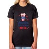 Runs On Mom Coffee Women's 4th Of July Crewneck Short-Sleeve T-Shirt - 2 of 4