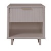 GDFStudio Granville Contemporary Nightstand with 1 Drawer and 1 Lower Open Shelf - 2 of 4