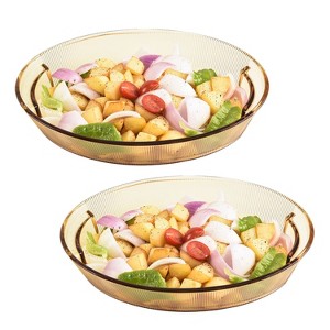 SharpChef Serve N' Store Oval Glass Bakeware, Oven, Microwave, Freezer and Dishwasher Safe, 2.1 qt / 2 L - 1 of 3