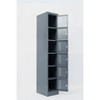 TIRAMISUBEST 6-Shelf Steel Garage Storage Cabinet - 71" Lockable Metal Organizer for Garage, Warehouse & Workshop (Gray) - 3 of 4