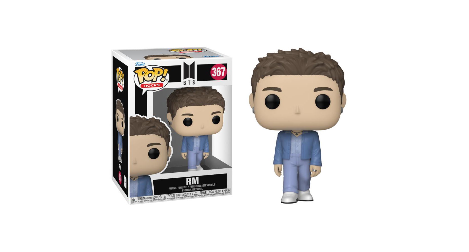 Funko Pop! Rocks: BTS - RM Vinyl Figure #367 #72580