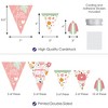 Big Dot of Happiness Girl Little Pumpkin - DIY Fall Birthday Party or Baby Shower Pennant Garland Decoration - Triangle Banner - 30 Pieces - 3 of 4