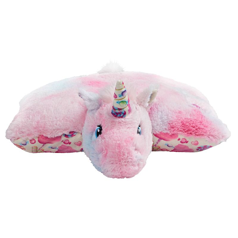 Sweet Scented Cotton Candy Unicorn Kids&#39; Pillow - Pillow Pets, 3 of 9