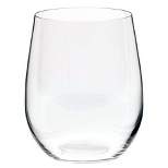 Riedel O Stemless Viognier/Chardonnay 11.125 Ounce Wine Glass, Set of 8