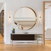 LNC Huia 4-Lights 12" Modern  Luxury Linear Integrated LED Wall  Lights, Black/Gold - 4 of 4