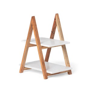 Park Hill Collection A-Frame Marble Cheese Server - 1 of 4