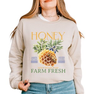 Simply Sage Market Farm Fresh Honey Sweatshirt - 1 of 4