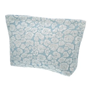 Unique Bargains Canvas Portable Bubble Cloud Zipper Makeup Bag 1 Pc - 1 of 4