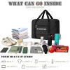 MaseiKar Travel Duffel Bag Foldable Weekender Overnight Bag for Men Women Lightweight Carry on Tote Bag For Spirit Airlines - 2 of 4