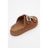 Morelia - Cognac Brown Suede Leather Slide Sandal (Women) | Forever & Always Shoes - 4 of 4