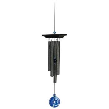 Woodstock Wind Chimes Signature Collection, Woodstock Blue Lapis Chime, 21'' Wind Chime WBLC