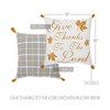 Harvest Blessings Give Thanks to the Lord Woven Pillow 18x18 - 4 of 4