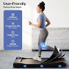 DeerRun Black Walking Pad 15.55*39.37 inches Running Area 2.5HP Under desk Exercise Treadmill for home - 4 of 4