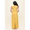 WEST K Women's Janina Sleeveless Knit Jumpsuit -  Large - Mustard - 3 of 4