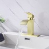 Single Handle Waterfall Spout Bathroom Vanity Sink Faucet - 4 of 4