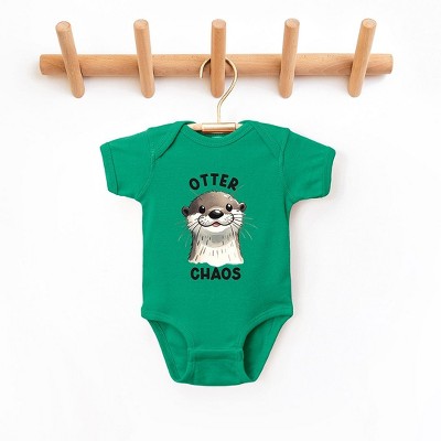 The Juniper Shop Otter Chaos Baby Bodysuit
