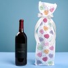 Big Dot of Happiness Valentine Hearts Wine Gift Bags, Pastel Galentine's & Valentine's Day Thank You Wine Bottle Gift Wrap, Holiday Paper Bags - 12 ct - 2 of 4