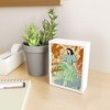 sandrapoliakov FIRST WARM DAY AFTER WINTER Framed Mini Art Print 4" (H) x 3" (W) x 1" (D) - Society6 - 2 of 3