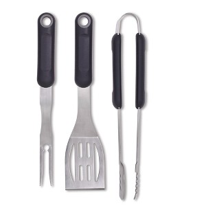 3-Piece Grilling Tool Set - 1 of 4