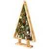 Northlight Reindeer and Pinecones Artificial Wooden Tree Christmas Decoration - 20.5" - 3 of 4