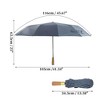 Unique Bargains Automatic Umbrella with Wooden Handle - 2 of 4