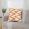 Floral Embroidered Throw Pillow Covers - Set of 2 Decorative Modern Pillowcases for Living Room & Bedroom - 2 of 4