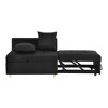 VYNXARIA Convertible Sleeper Sofa Chair Adjustable Backrest Recliner,Modern Linen Fabric for Living Room for Tight Spaces - 4 of 4