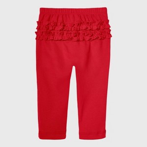 City Threads USA-Made Baby Ruffle Butt Soft Cotton Leggings - 1 of 4