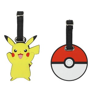 Pokemon Pikachu & Pokeball 2-Pack Luggage Straps - 1 of 4