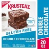 Krusteaz Gluten Free Double Chocolate Brownie Mix, Includes Chocolate Chips, 20 oz Box (Pack of 4) - 2 of 4