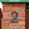 Unique Bargains 304 Stainless Steel Waterproof Rustproof House Numbers 1 Pc - 4 of 4