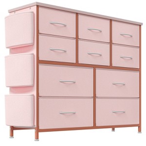 10 Drawers Dresser for Bedroom,Fabric Storage Drawer, Dressers & Chest of Drawers with Side Pockets - 1 of 4