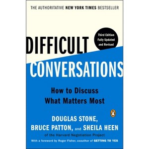 Difficult Conversations - by  Douglas Stone & Bruce Patton & Sheila Heen (Paperback) - 1 of 1