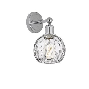 Athens Water Glass - 1 Light Wall Sconce In Industrial Style-10.5 Inches Tall and 6 Inches Wide - 1 of 1