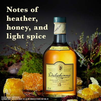 Dalwhinnie 15yr Single Malt Scotch Whisky - 750ml Bottle