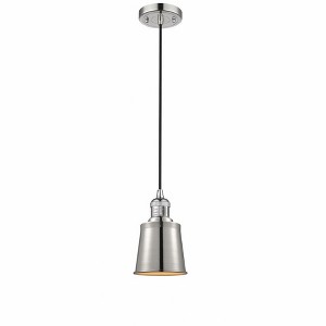 Addison - 1 Light Cord Hung Mini Pendant In Traditional Style-8 Inches Tall and 5 Inches Wide - 1 of 1