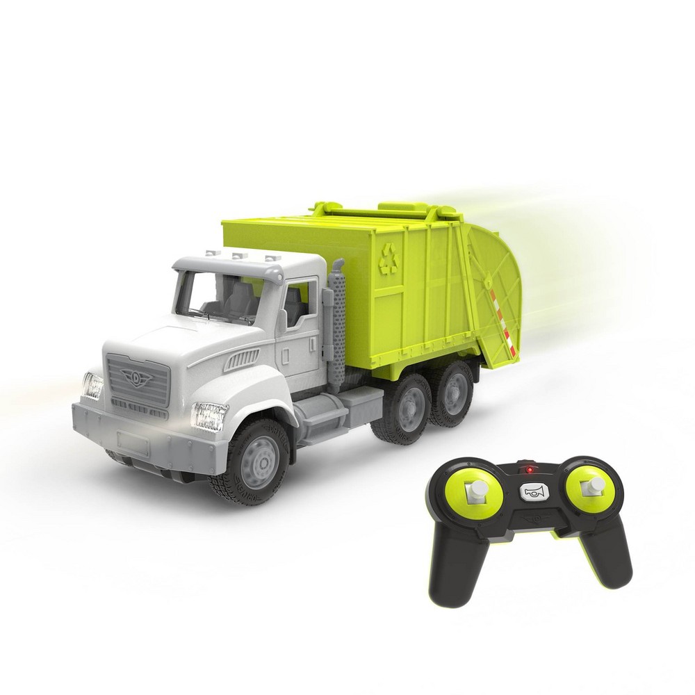 DRIVEN by Battat RC Micro Series Recycling Truck: Remote Control Vehicle for Fine Motor Skills Development