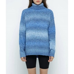 Women's OMBRÉ TURTLENECK SWEATER - &merci - 1 of 3