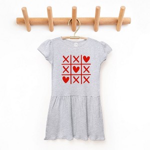 The Juniper Shop Tic Tac Heart Toddler Graphic Dress - 1 of 3