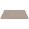 VidaXL Shower Base Tray SMC Brown 35.4 in.x35.4 in. - 4 of 4