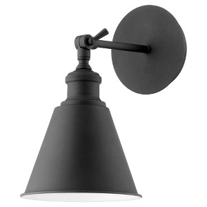 Quorum Lighting 1 - Light Sconce in  Textured Black - 1 of 4