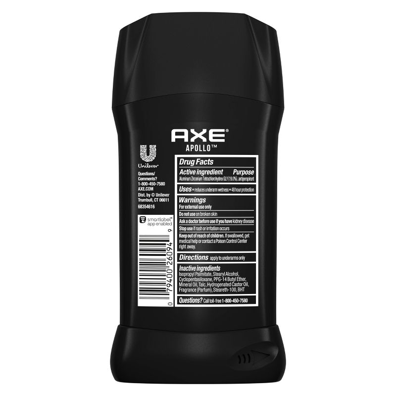 Axe Apollo All-Day Dry Antiperspirant &#38; Deodorant Stick - 2.7oz, 4 of 10