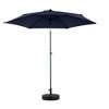 Gulches 9FT Outdoor Patio Umbrella Outdoor Table Umbrella with Push Button Tilt and Crank(Base Not Included)(Navy blue) - 2 of 4