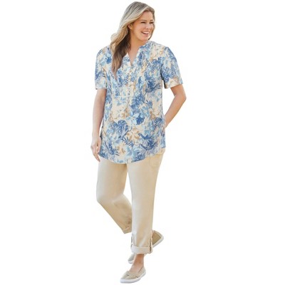 natural khaki tropical