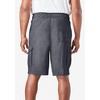 KingSize Men's Big & Tall 8" Cargo Swim Trunks - 3 of 4