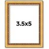 PosterPalooza | Photo Size Classic Modern Gold Frame - UV Acrylic, Foam Board Backing, Hanging Hardware - 2 of 4